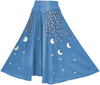 Celestia Maxi Overskirt Limited Edition Aegean Blue