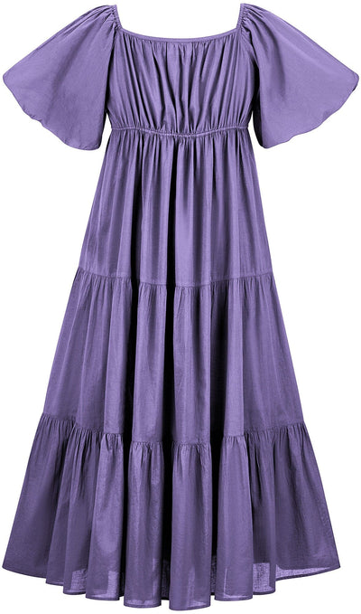 Belle Maxi Chemise Limited Edition Purples