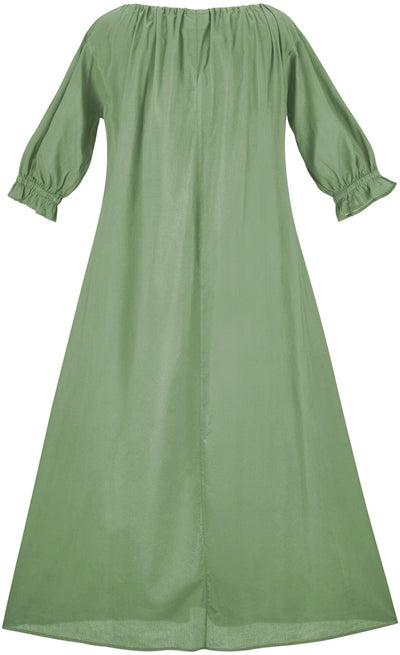 Brigid Maxi Chemise Limited Edition Spring Basil